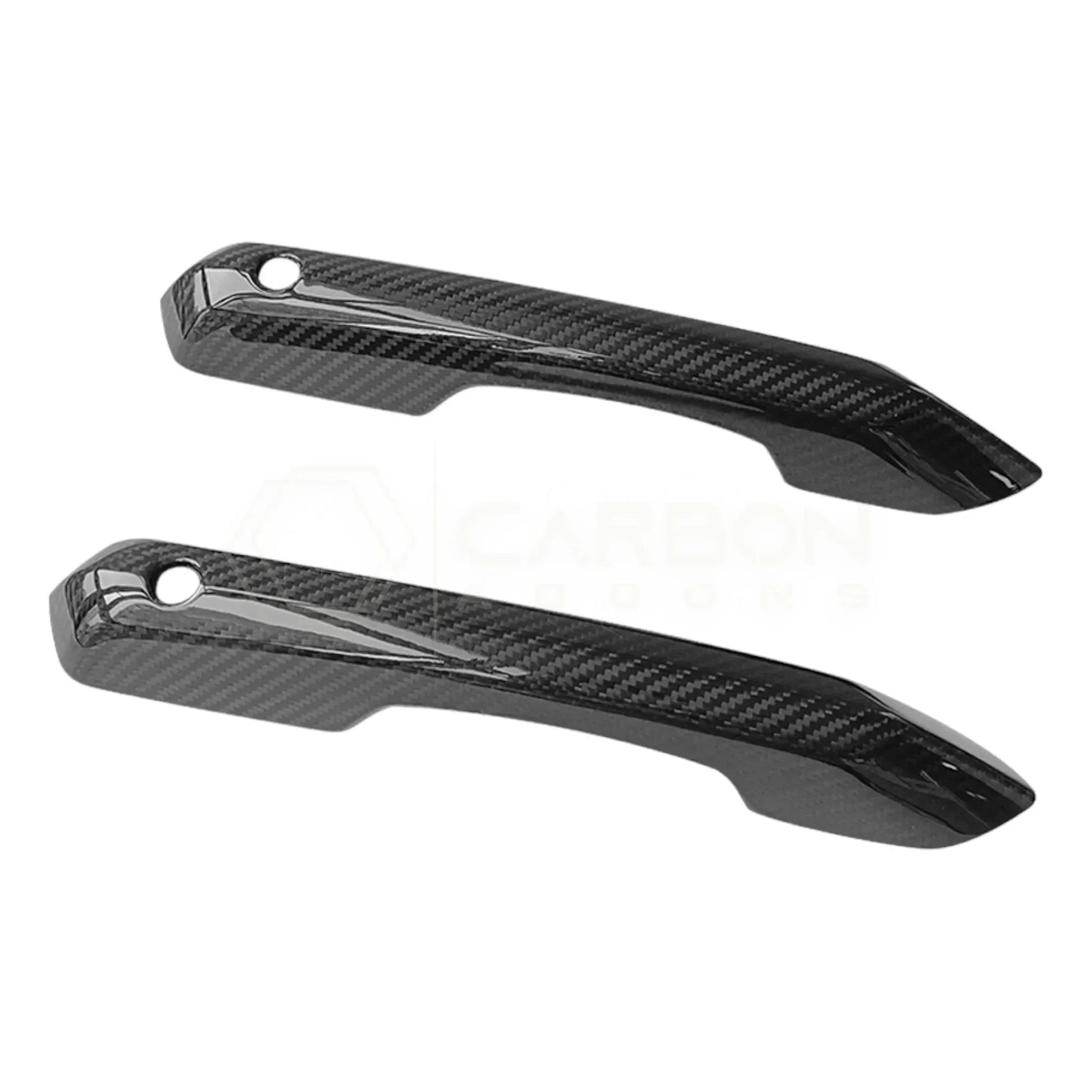 Real Carbon Fiber Exterior Door Handle Covers for 2024+ Ford Mustang