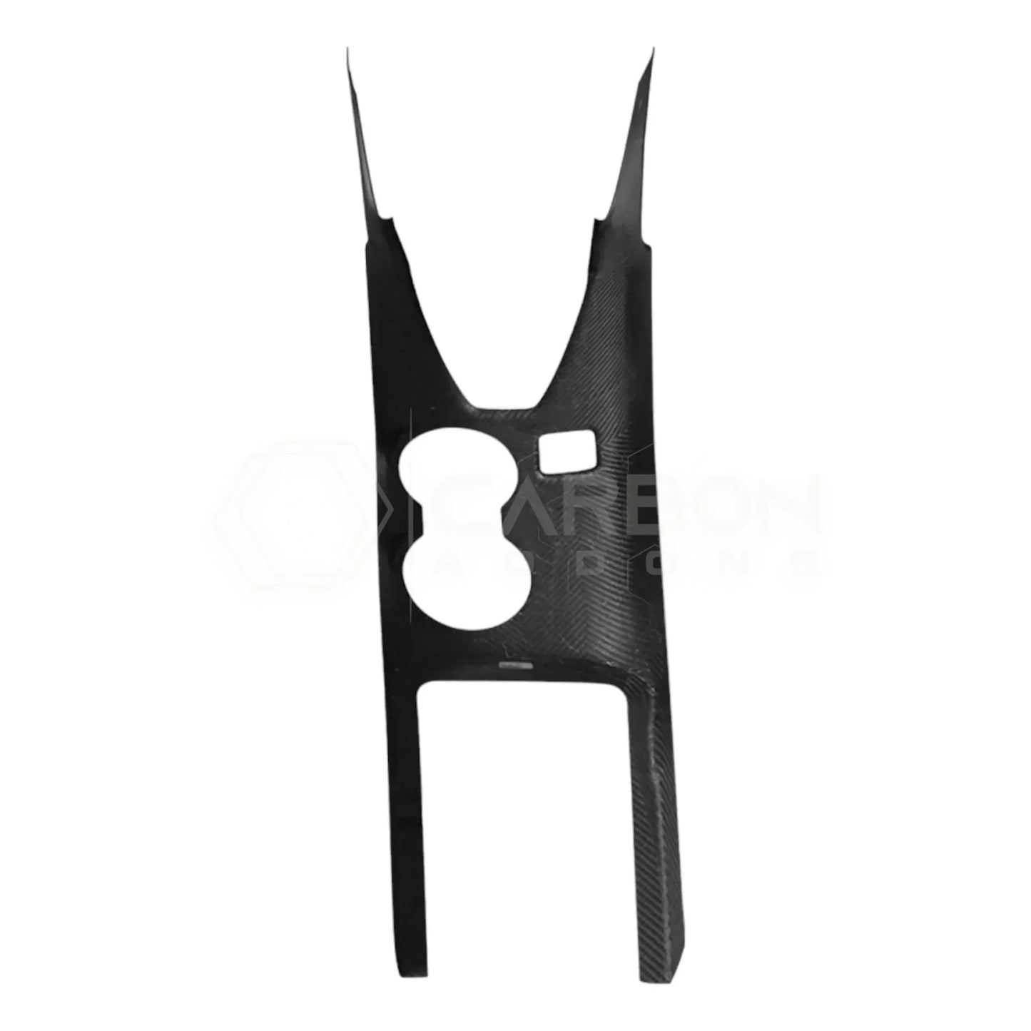 Real Carbon Fiber Center Console Trim Cover for 2024+ Ford Mustang