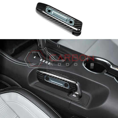 Direct Replacement Carbon Fiber Handbrake Handle for 2024+ Ford Mustang