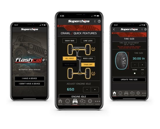 Flashcal+ for 2020-2024 Jeep Gladiator JT