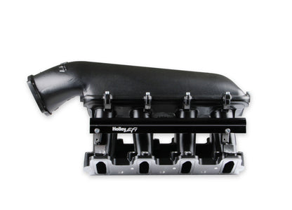 LS Hi-Ram EFI Manifold - Black GM LS1/LS2/LS6 - 92MM Throttle Body