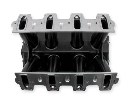 Hi-Ram Lower Manifold - GM LS1/LS2/LS6 Cathedral Port EFI Base Only-Black