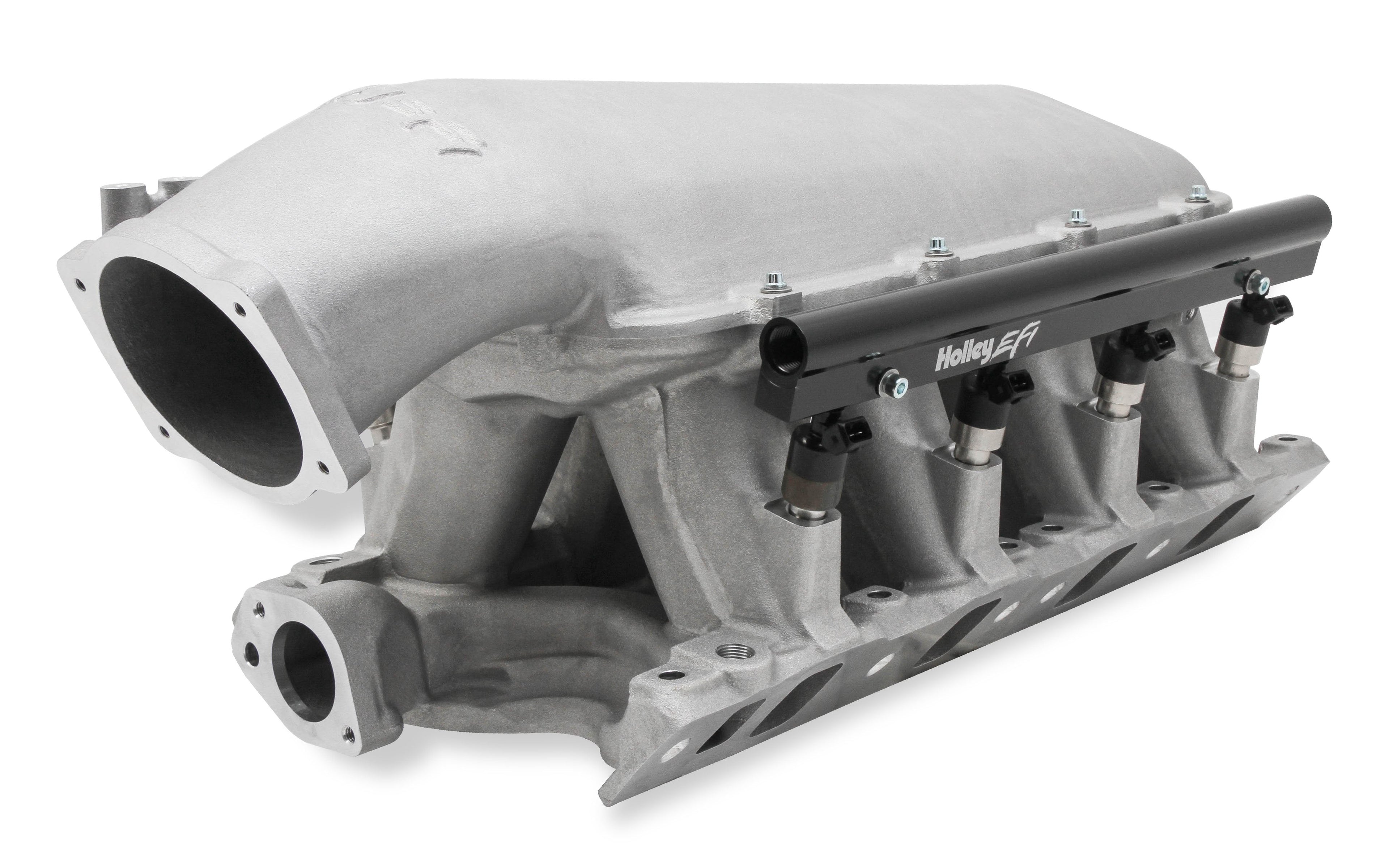 351W Ford Hi-Ram EFI Manifold 105mm LS Throttle Body Flange Top