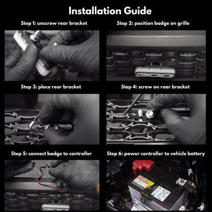 300 LED Badge: (Multicolor Flow)