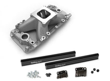 Holley EFI Intake Manifold 396, 402, 427, 454, 502 for 4150 Style Flange, Oval Port Heads