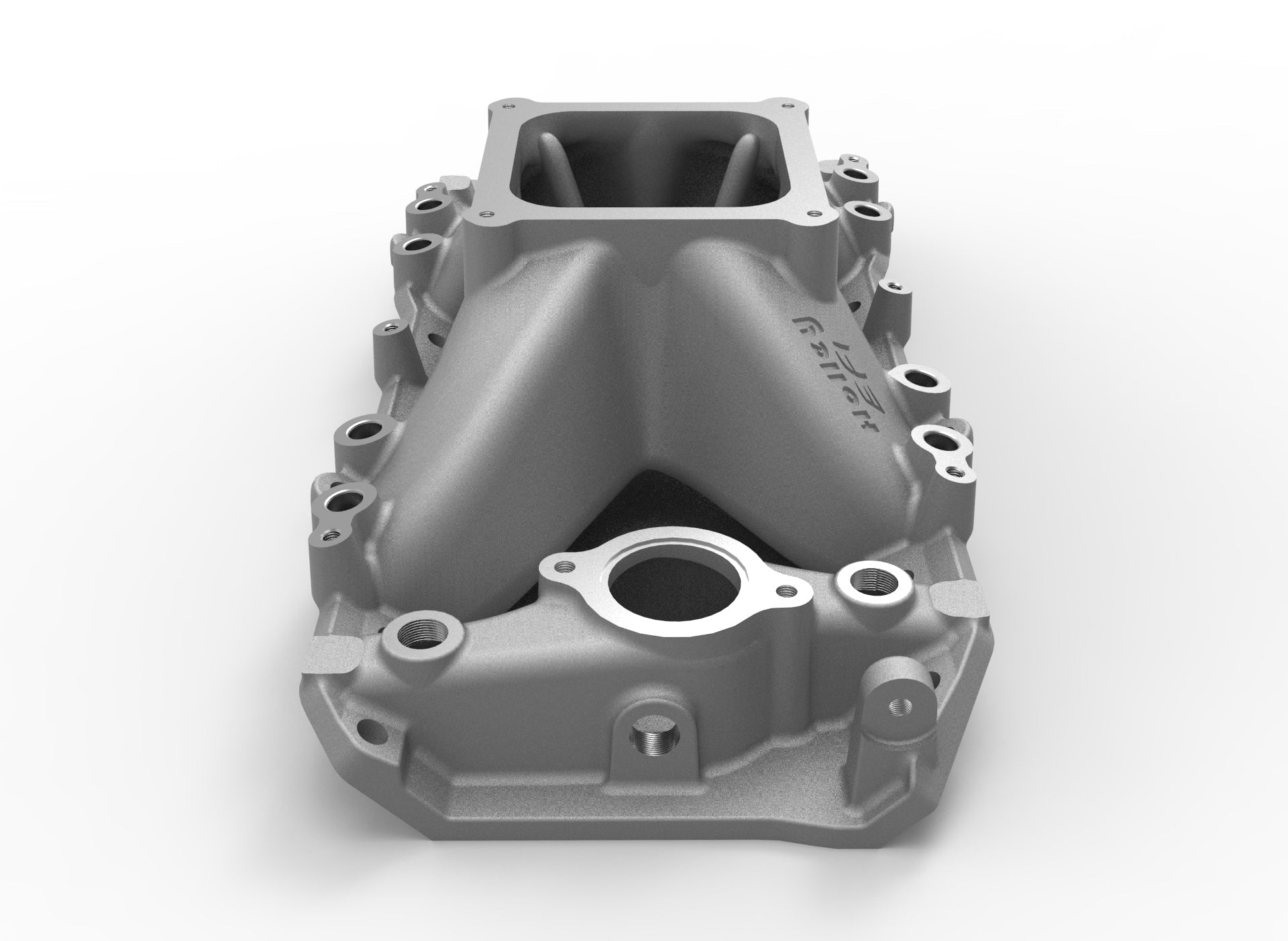 Holley EFI Intake Manifold 396, 402, 427, 454, 502 for Holley 4500 Style Flange, Oval Port Heads