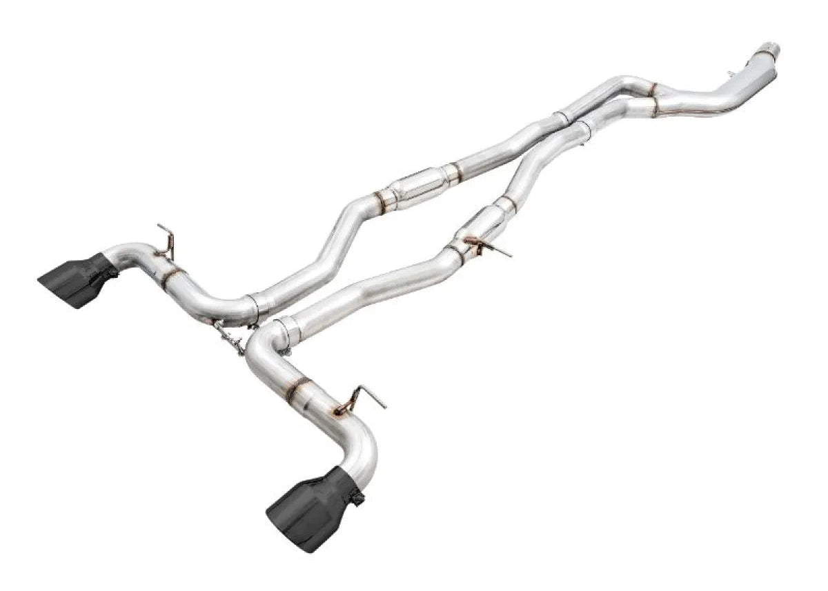 AWE Tuning Resonated Track Edition Exhaust | 3" Diameter | 5" Dual Tips Toyota GR Supra 2023-2025