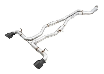 AWE Tuning Resonated Track Edition Exhaust | 3" Diameter | 5" Dual Tips Toyota GR Supra 2023-2025