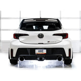 AWE 2023-2025 Toyota GR Corolla Touring Edition Catback Exhaust - Chrome Silver Tips