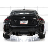 AWE Tuning SwitchPath Exhaust | 4.5" Quad Diamond Black Tips BMW M2 2023-2025