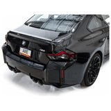 AWE Tuning SwitchPath Exhaust | 4.5" Quad Diamond Black Tips BMW M2 2023-2025