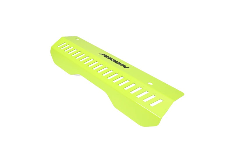 Perrin [22-25 WRX] Pulley Cover | Short Version - Works w/AOS System - Neon Yellow | PSP-ENG-154NY