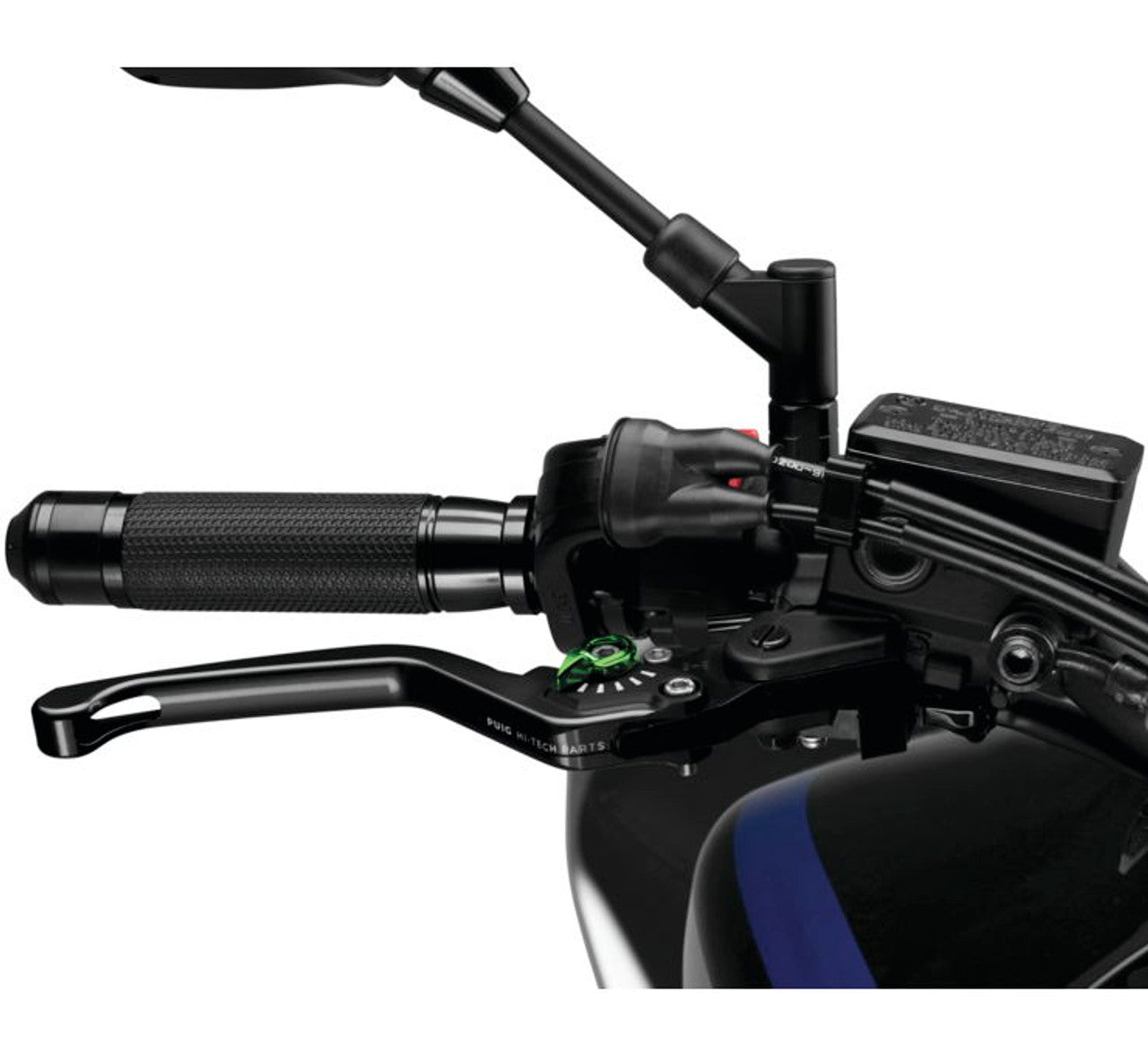 PUIG 3.0 Brake And Clutch Levers Black/Green 120NV