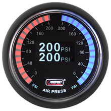 2-1/16" Digital Dual Air Pressure Gauge - OLED Display