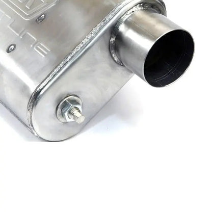Varitune Adjustable Muffler Double Offset 2.75 Inch Stainless