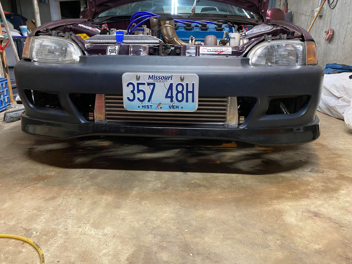 Affordable Turbo Kits ATK Street/Strip S3 Intercooler Side 2.5" inlet 2.5 inch outlet 3.2" core (300-600+hp) Bar & Plate Universal Honda Civic Del Sol CRX Prelude Accord Acura Integra