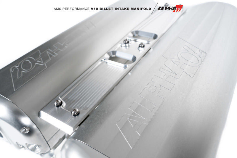 AMS Performance V10 Audi R8 / Lamborghini Huracan / Performante Billet Intake Manifold - CLR Anodize ALP.37.08.0001-1
