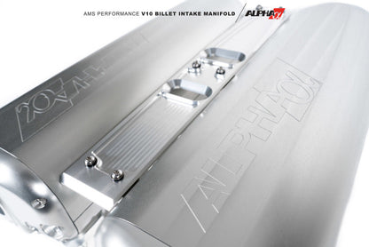 AMS Performance V10 Audi R8 / Lamborghini Huracan / Performante Billet Intake Manifold - CLR Anodize ALP.37.08.0001-1
