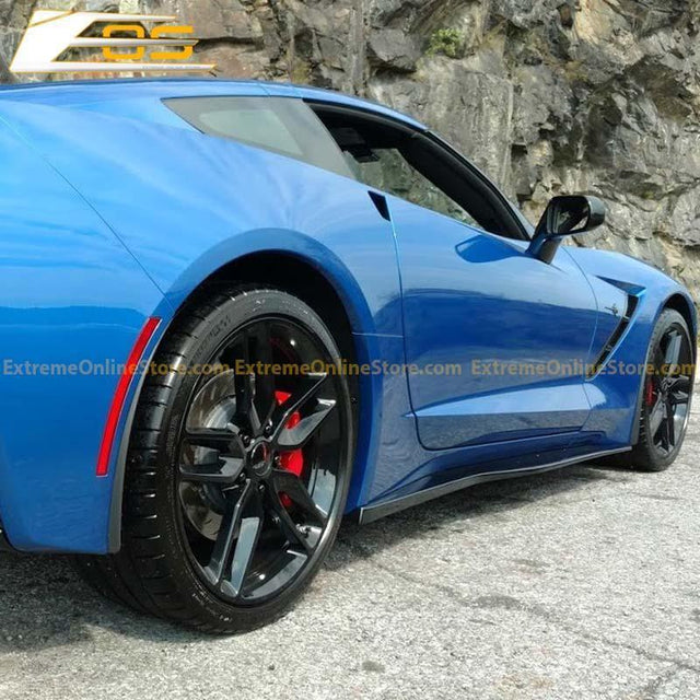 Corvette C7 Stingray / Z51 Carbon Flash Side Skirts Rocker Panels