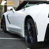 Corvette C7 Stingray / Z51 Carbon Flash Side Skirts Rocker Panels