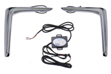 OLM GCS LED DRL Fog Light Bezel Inserts - 2016-2017 Subaru Crosstrek