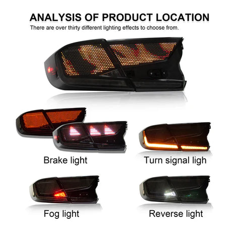 2018-2022 Honda Accord Matrix RGB LED Tail Lights