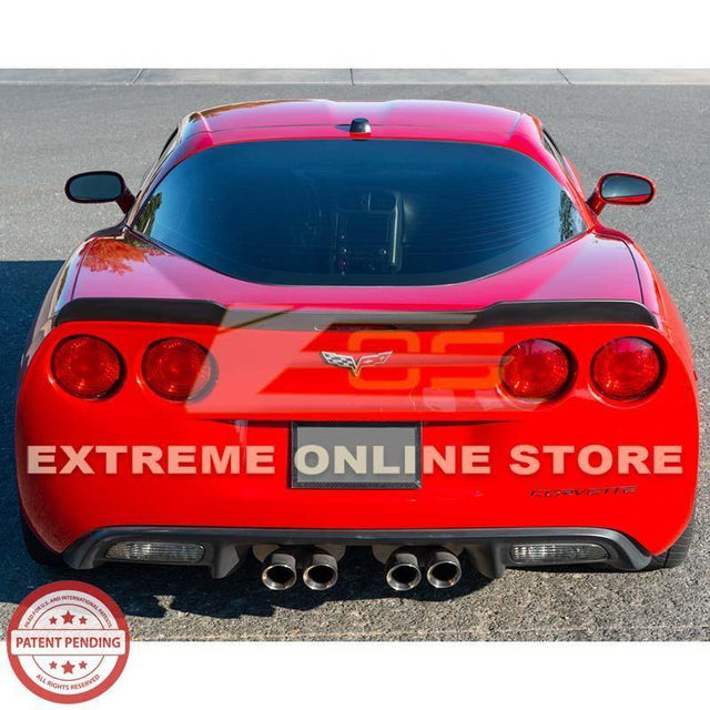 Corvette C6 ZR1 Extended Rear Trunk Spoiler