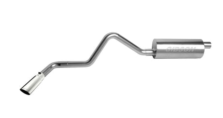 Gibson 10-13 GMC Sierra 1500 SL 5.3L 3in Cat-Back Single Exhaust - Stainless