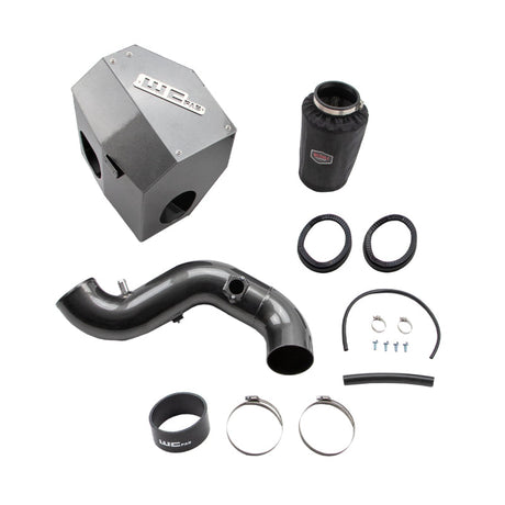 Wehrli 13-18 Cummins 6.7L Intake Kit 4in - Bengal Silver