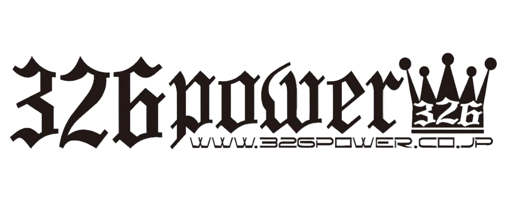 Logo with '326 power' text and website URL on a white background