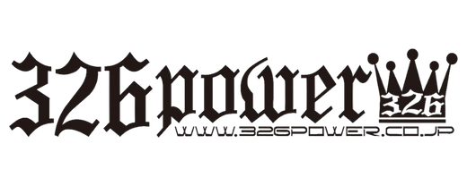 Logo with '326 power' text and website URL on a white background