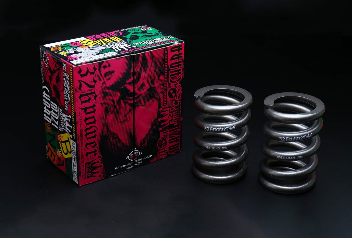 326POWER Charabane Coilover Springs - ID: 63mm / Length: 180mm