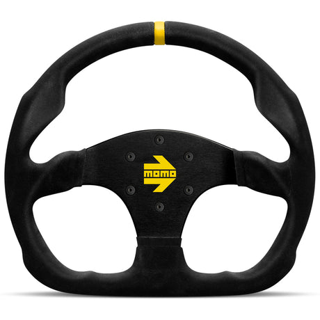 MOMO Tuning & SafetyMOD 30 Steering Wheel Black Suede