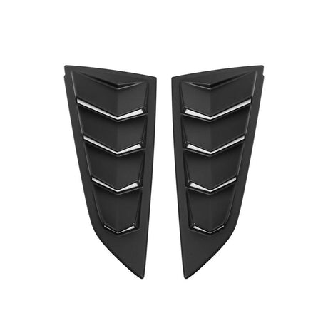 Corvette C7 Track Package Side Quarter Window Louver