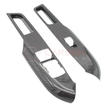 2024+ S650 Mustang Hard Carbon Fiber Window Switch Control Trim Cover | V2