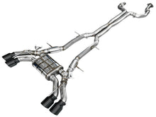 AWE Tuning 2021+ Cadillac CT4-V Blackwing SwitchPath Exhaust - Diamond Black Tips 3025-43436