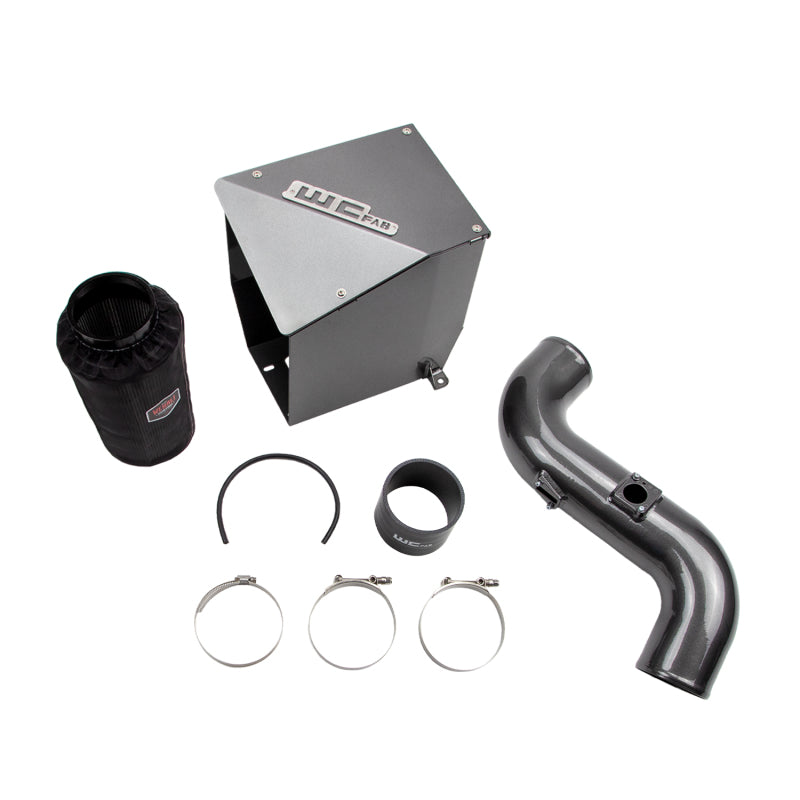 Wehrli 11-16 Chevrolet Duramax LML 4in Intake Kit - Bronze Chrome