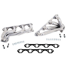 Ford F150 351 5.8 1-5/8 Shorty Exhaust Headers Polished Silver Ceramic 87-95