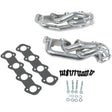 Ford F150 4.6 1-5/8 Shorty Exhaust Headers Polished Silver Ceramic 97-03