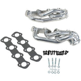 Ford F150 4.6 1-5/8 Shorty Exhaust Headers Polished Silver Ceramic 97-03