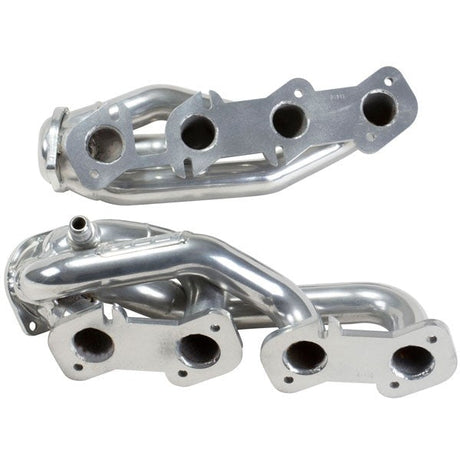 Ford F150 4.6 1-5/8 Shorty Exhaust Headers Polished Silver Ceramic 97-03