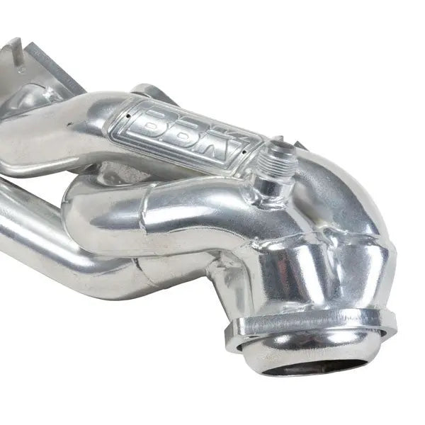 Ford F150 4.6 1-5/8 Shorty Exhaust Headers Polished Silver Ceramic 97-03