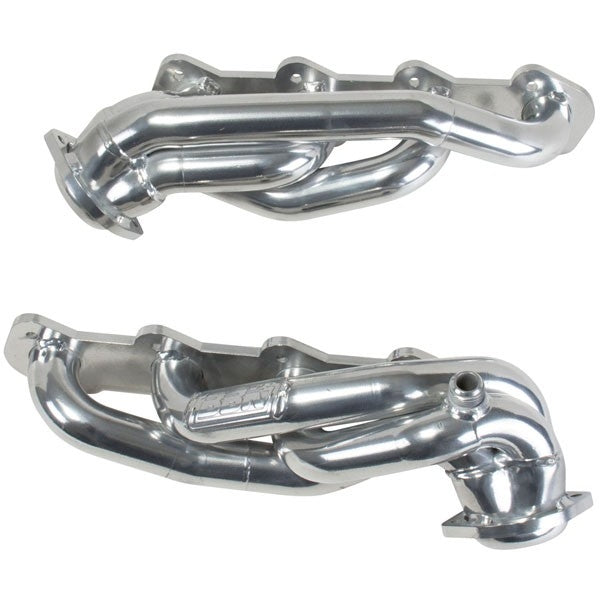 Ford F150 5.4 1-5/8 Shorty Exhaust Headers Polished Silver Ceramic 99-03