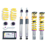 KW Suspensions 352100AV KW V3 Coilover Kit - Audi A4 (B9) Sedan 2WD W/o EDC; 50mm?