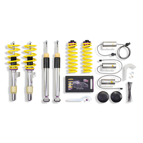 KW Suspensions 35220083 KW V3 Coilover Kit Bundle - BMW M3 (E90/E92) Equipped With EDC (Electronic Damper Control) Sedan Coupe (bundle: EDC Disable Unit 68510119 Is Included)