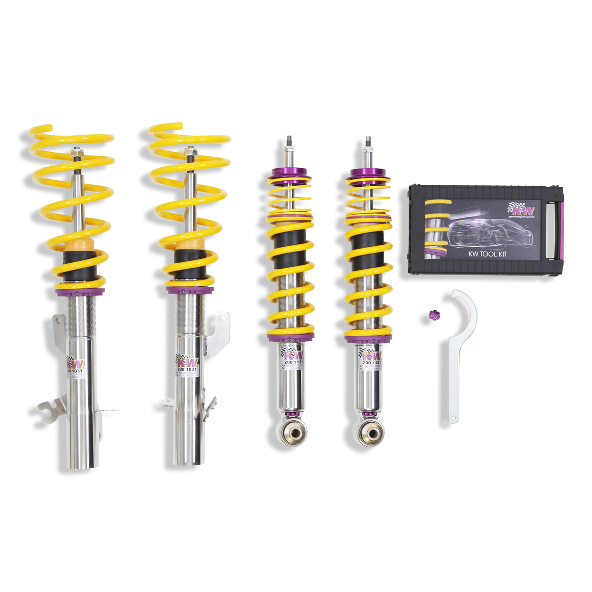 KW Suspensions 35220096 KW V3 Coilover Kit - 2011+ Mini Countryman S ALL4 (UKL-X)