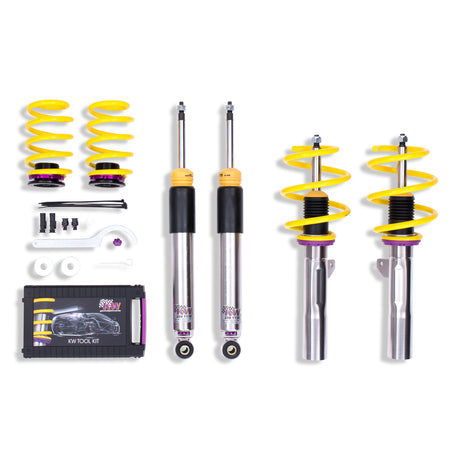 KW Suspensions 352200AH KW V3 Coilover Kit - Mini Cooper (F56) Hardtop With Dynamic Damper Control (includes EDC Cancellation Kit)