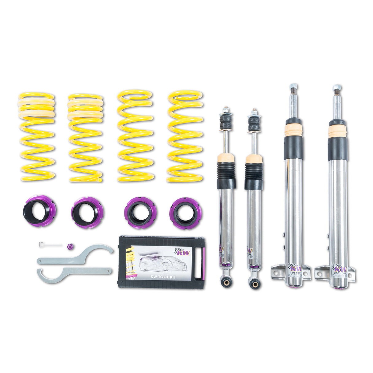 KW Suspensions 3522500M KW V3 Coilover Kit - Mercedes 190 (W201)