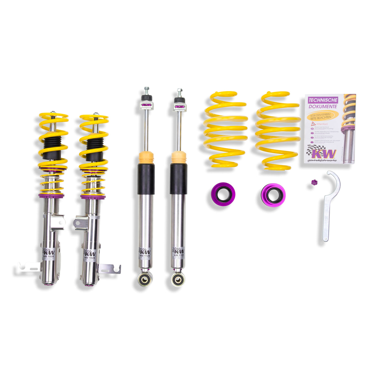 KW Suspensions 35260057 KW V3 Coilover Kit - Chevrolet Cruze 2011+