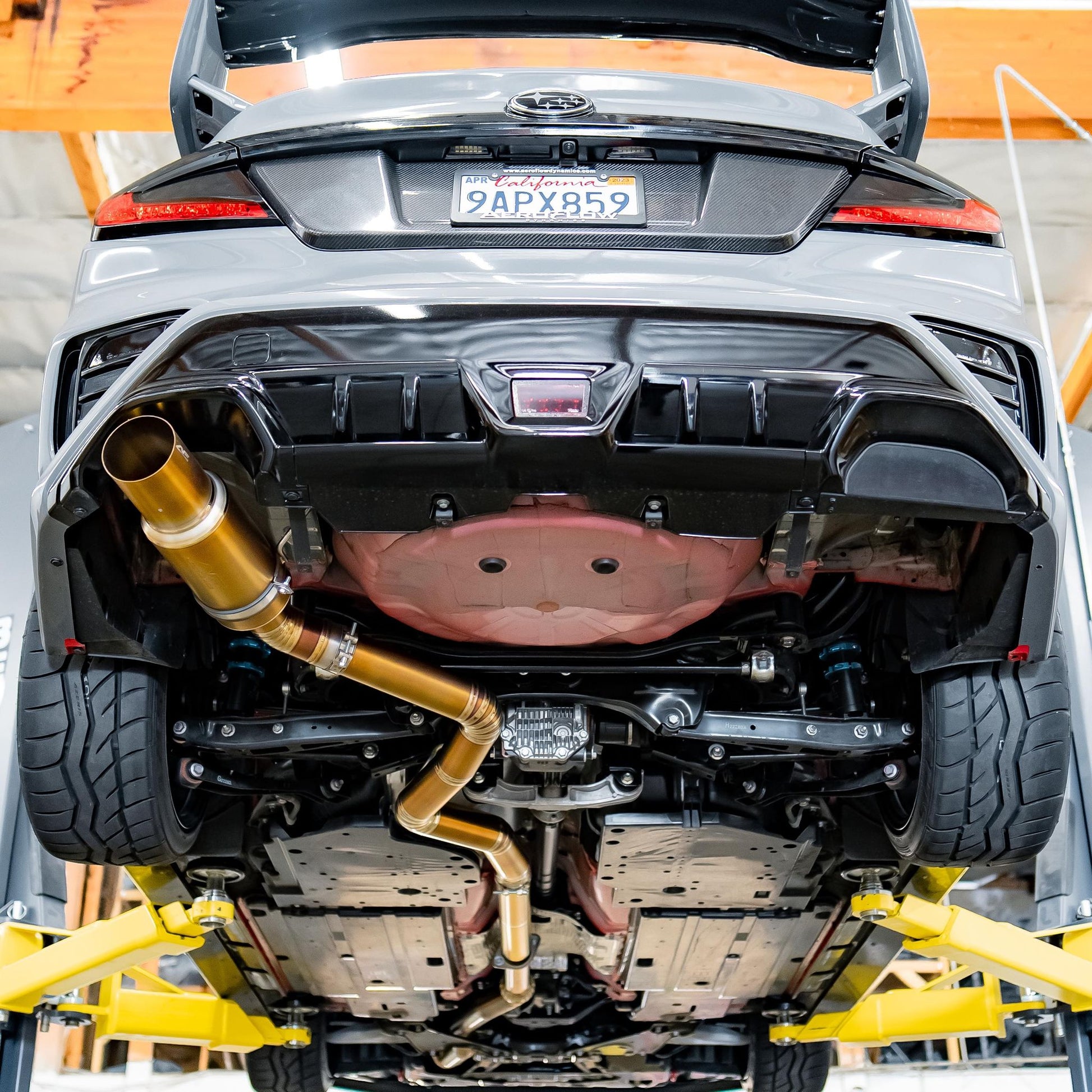 2022-2024 Subaru WRX AFD F1 Titanium Single Exit Catback Exhaust